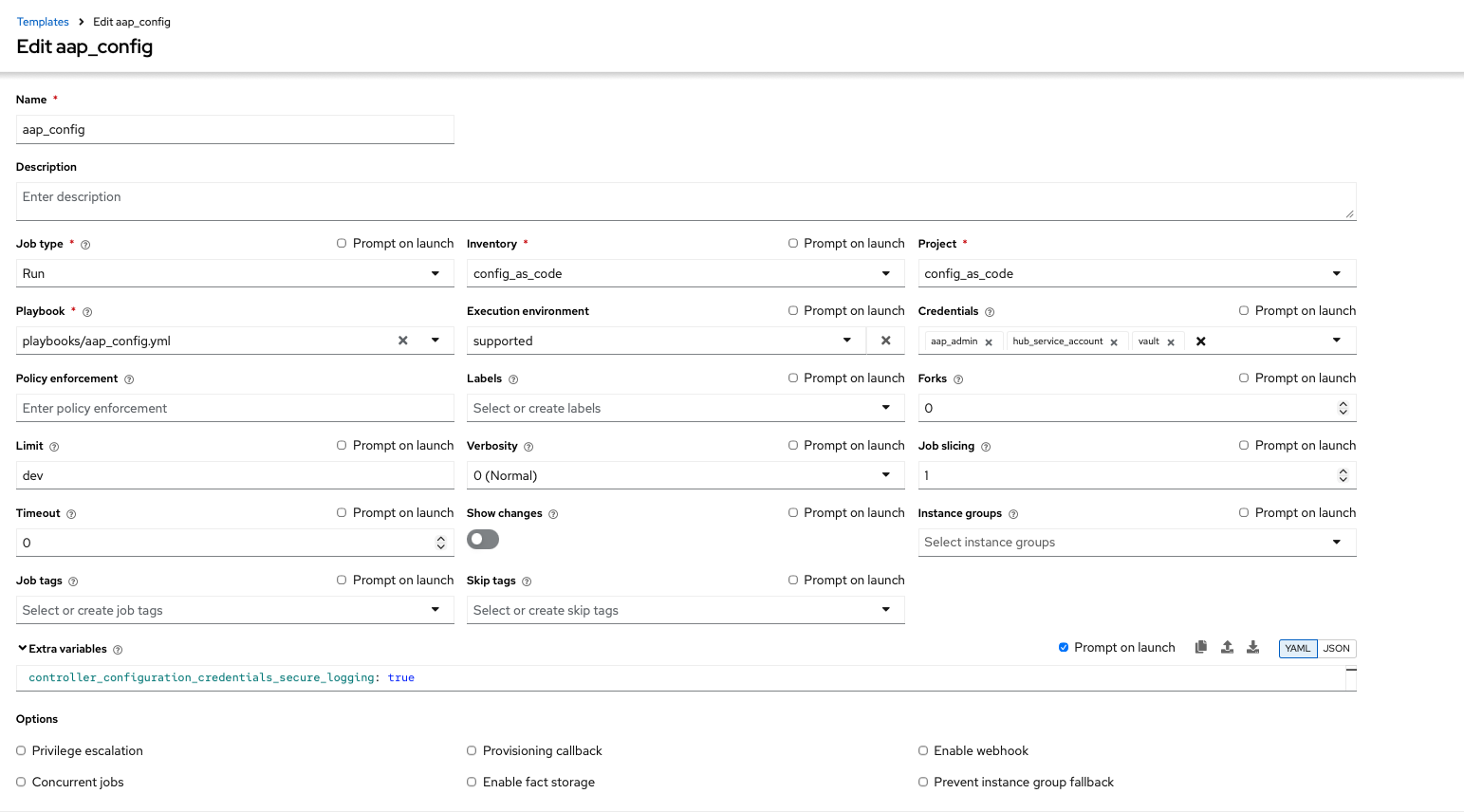 aap config template v3